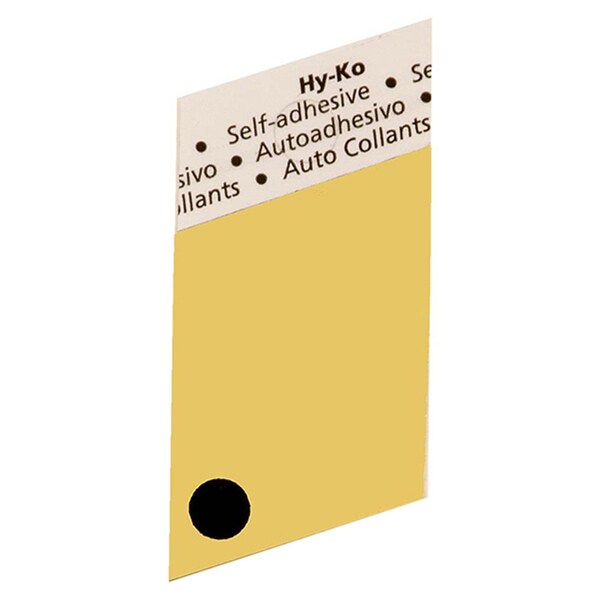 Hy-Ko 1.5In Gold Aluminum Period, 10PK B00245 - main